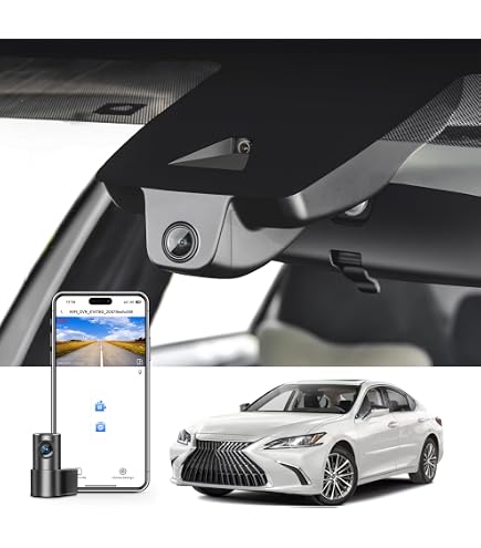 Amazon.com: Fitcamx Used 4K Dash Cam for 2019-2025 Lexus ES350
